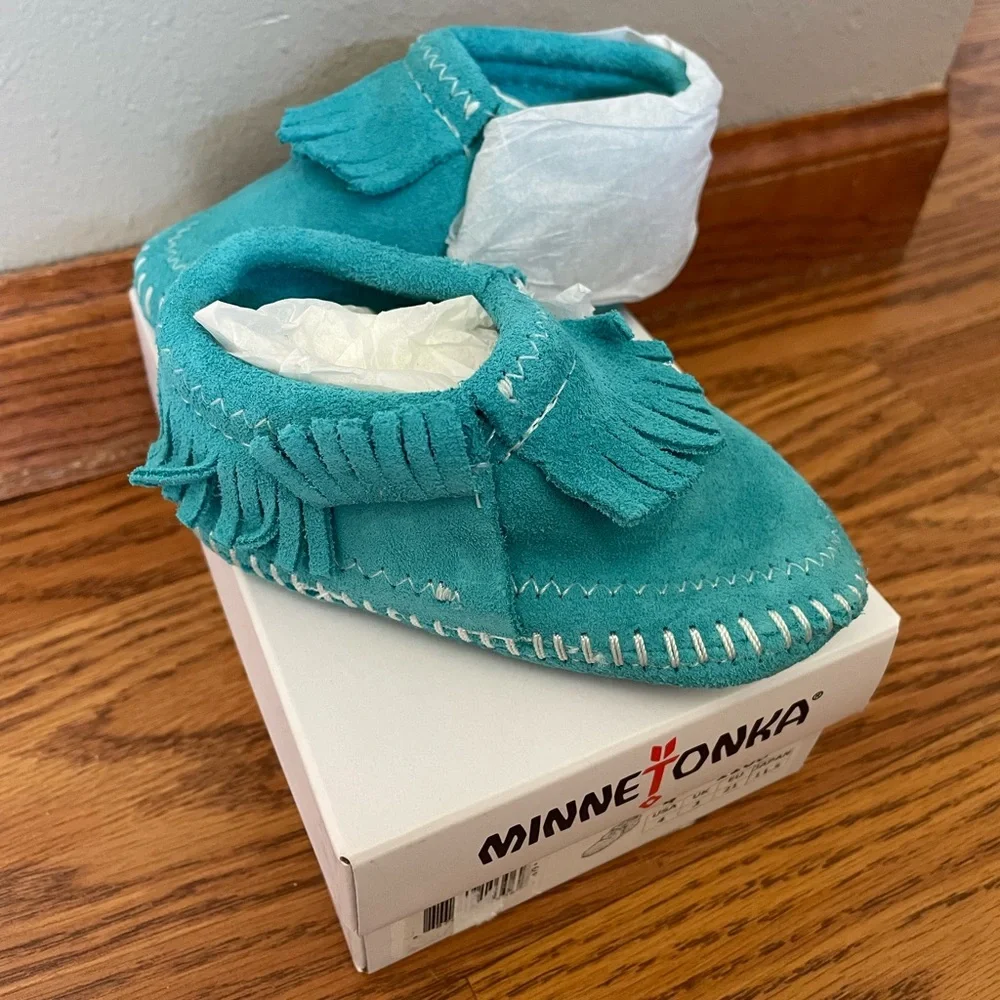 Brand New Infant Minnetonka Moccasins
